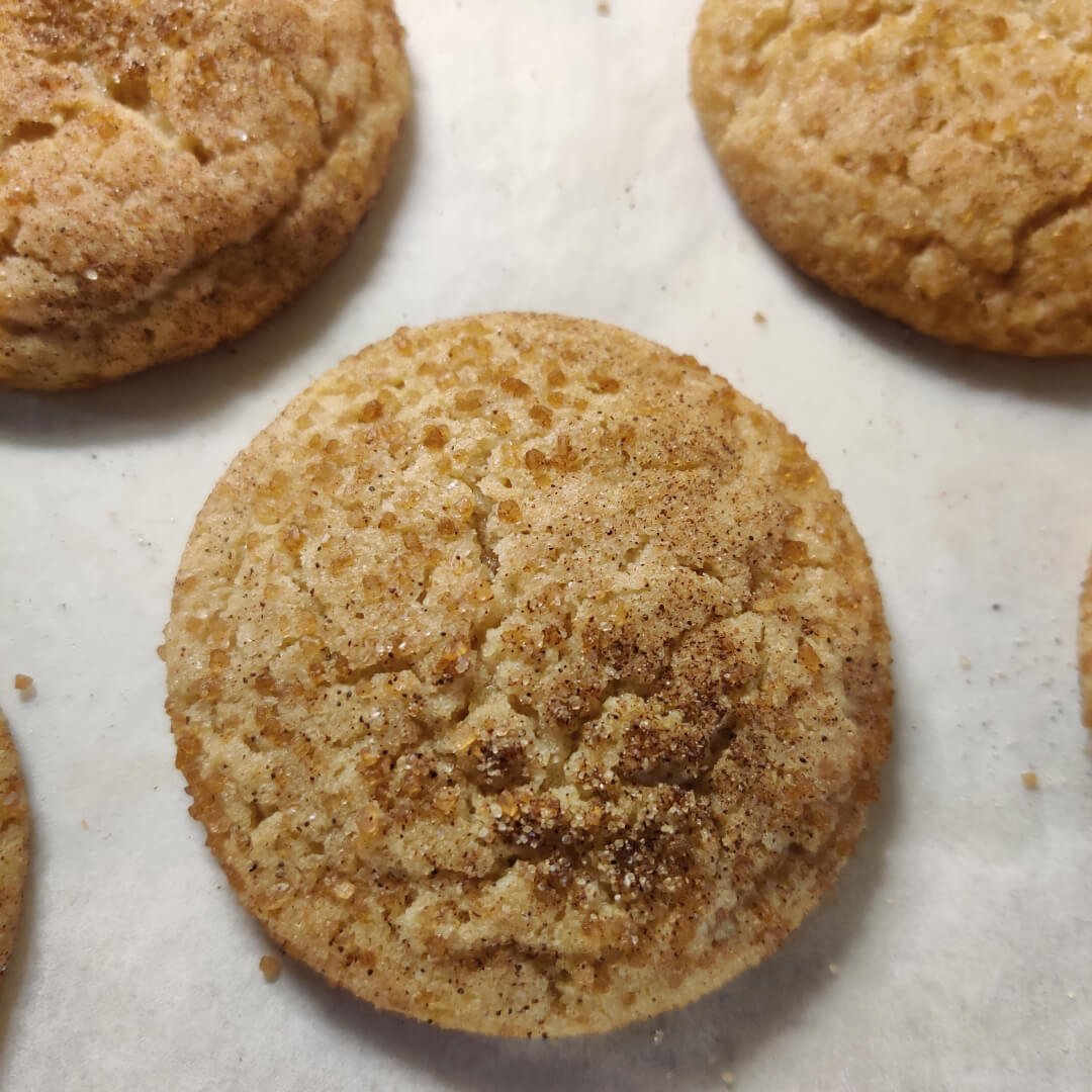 perfect texture snickerdoodle cookies